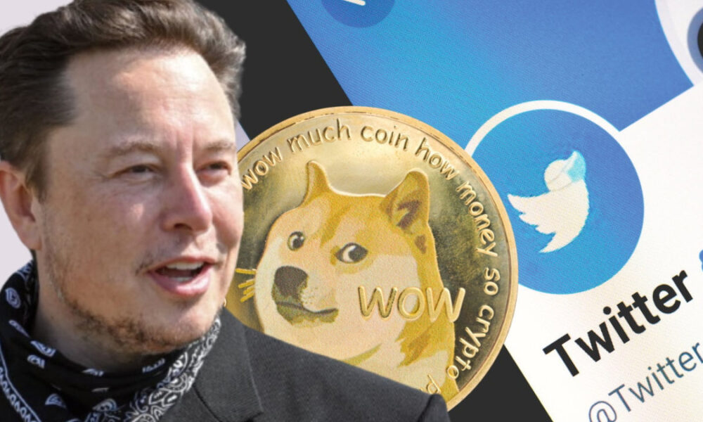 Elon Musk changed Twitter blue bird logo to the 'Doge' meme