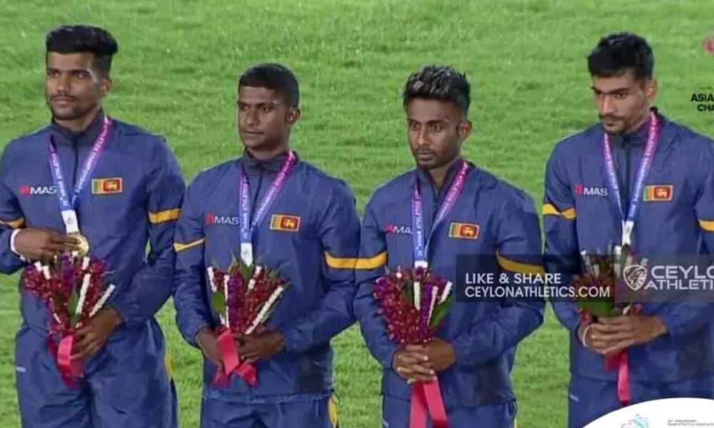 Sri Lanka bags another Gold at 2023 Asian Junior Athletics
