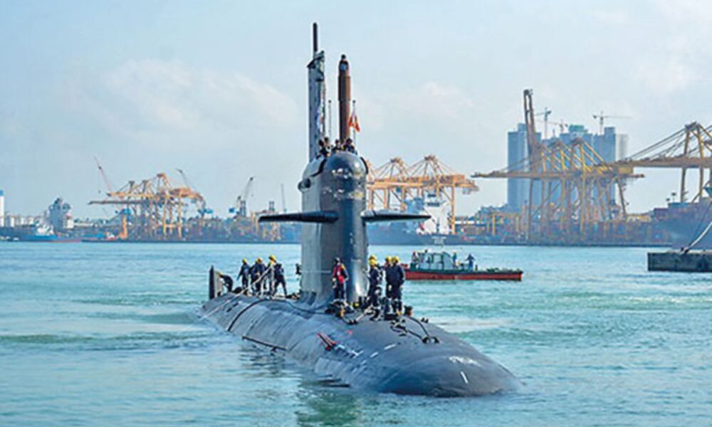 Indian submarine INS ‘Karanj’ makes goodwill visit to Colombo