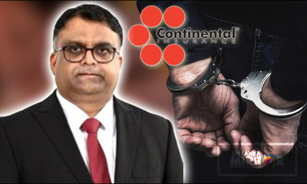 Dy. Chair of Continental Insurance, arrested Dy. Chair of Continental Insurance, arrested