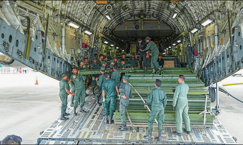 India airlifts more bailey bridges to SL India airlifts more bailey bridges to SL