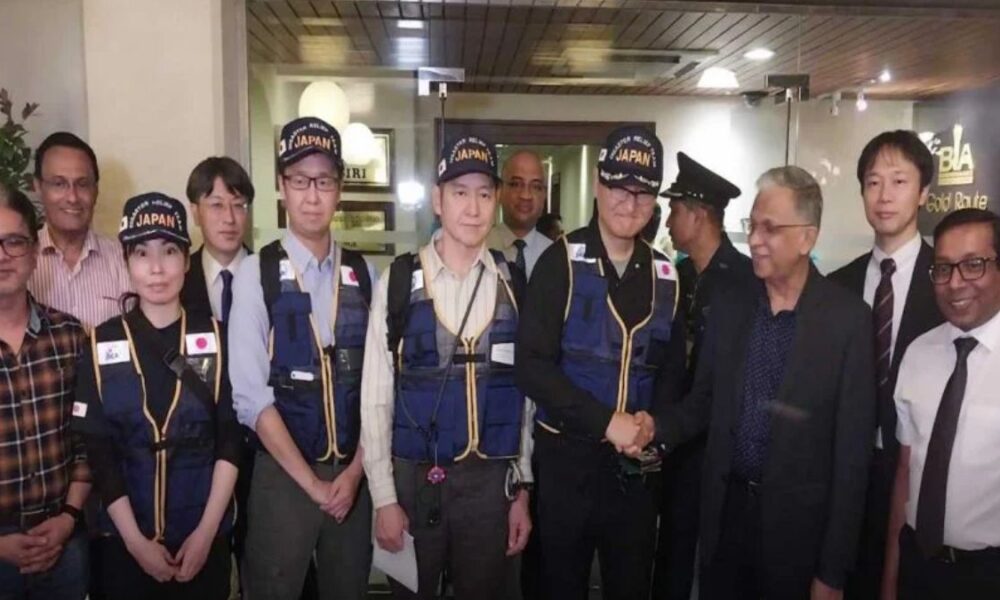 Japanese emergency medical team arrives in SL