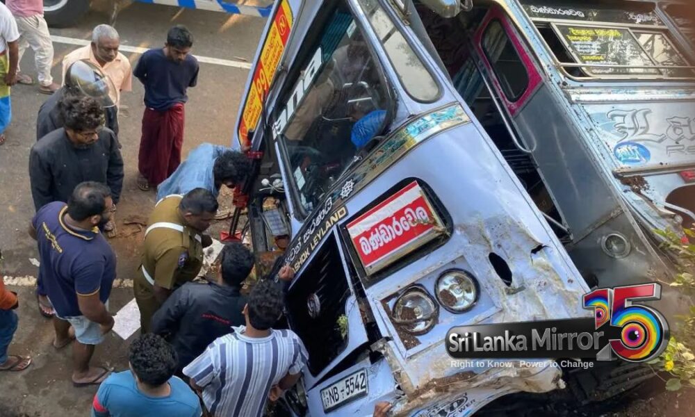 Bus overturns, killing driver and injuring eight – Sri Lanka Mirror – Right to Know. Power to Change