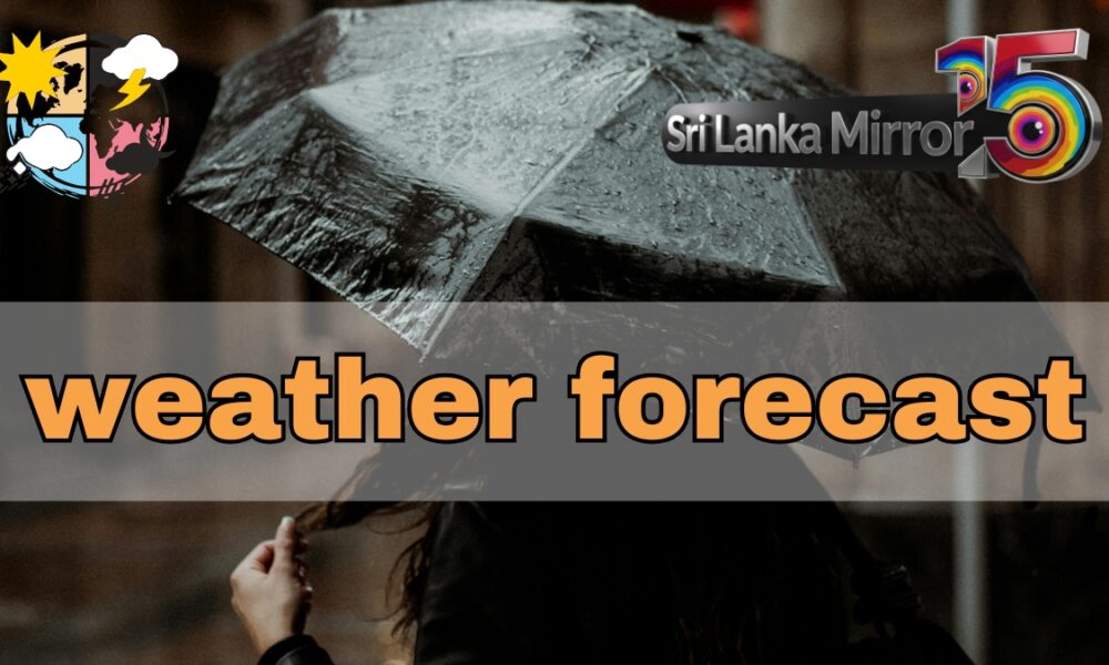 Showers over 50mm expected in several provinces