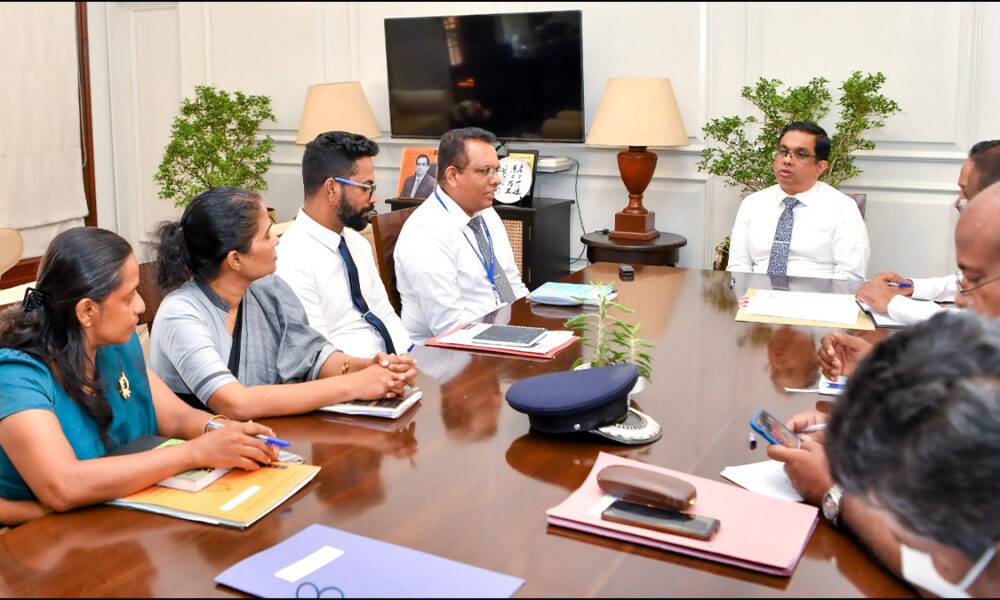 Discussion on engaging the Mahaweli Youth Force in the ‘A Nation United’ national operation – Sri Lanka Mirror – Right to Know. Power to Change